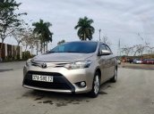 Bán ô tô Toyota Vios E 1.5Mt năm 2015, màu vàng cát cực yêu, xe không lỗi nhỏ, xe gia đình