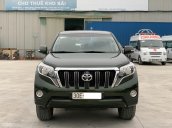 Bán xe Toyota Land Cruiser Prado sản xuất năm 2015, màu xanh lục, động cơ hộp số nguyên bản, bao check tets toàn quốc