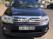 Bán Toyota Fortuner 2.7 V 4x2 AT sản xuất 2010, màu đen, xe đẹp nguồn gốc rõ ràng