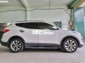 Xe Hyundai Santa Fe 2.4L máy xăng cao cấp sản xuất 2015, màu trắng, giá chỉ 628 triệu