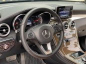 Bán Mercedes-Benz GLC 250 4Matic, năm 2016, màu xanh cavansite, odo 5,5 vạn km, máy số nguyên zin cực chất, xe đẹp không lỗi