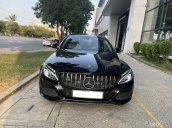 Bán Mercedes-Benz C200 Exclusive cũ 2018, đen nội thất kem siêu đẹp