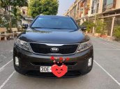 Bán Kia Sorento 2.4AT sản xuất 2015, màu đen, xe cá nhân sử dụng, an ninh tốt, bao test hãng