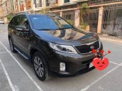 Bán Kia Sorento 2.4AT sản xuất 2015, màu đen, xe cá nhân sử dụng, an ninh tốt, bao test hãng