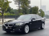 Bán BMW 520i 2.0L sản xuất năm 2016, màu đen, xe nhập