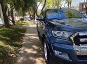 Bán Ford Ranger XLT 2.2 4x4MT năm 2017, màu xanh lam, nhập khẩu