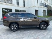 Bán Mitsubishi Pajero Sport 2.4AT sản xuất 2018, màu nâu, nhập khẩu nguyên chiếc còn mới