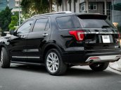 Bán gấp xe Ford Explorer Limited 2.3 4x4 AT màu đen, năm sản xuất 2016, xe đẹp nguồn gốc rõ ràng, check hãng thoải mái