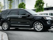 Bán gấp xe Ford Explorer Limited 2.3 4x4 AT màu đen, năm sản xuất 2016, xe đẹp nguồn gốc rõ ràng, check hãng thoải mái