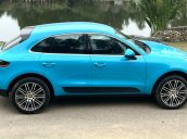 Bán xe Porsche Macan AT sản xuất 2014, màu xanh blu cực chất, tên tư nhân biển Hà Nội, xe không lỗi nhỏ, bao check mọi mặt trận