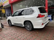 Bán Lexus LX570 Super Sport sx 2018 đk 2019 tên công ty, trắng nội thất đỏ, chạy hơn 2 vạn km mới nhất Việt Nam