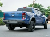 Bán xe Ford Ranger Raptor năm 2019, màu xanh, động cơ hộp số nguyên bản, giấy tờ đầy đủ hợp pháp lý