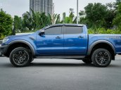 Bán xe Ford Ranger Raptor năm 2019, màu xanh, động cơ hộp số nguyên bản, giấy tờ đầy đủ hợp pháp lý