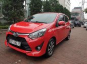 Cần bán gấp Toyota Wigo 1.2G AT năm 2018, màu đỏ