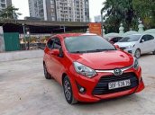 Cần bán gấp Toyota Wigo 1.2G AT năm 2018, màu đỏ