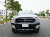 Bán xe Ford Ranger Wildtrak 3.2 4X4 AT động cơ diesel màu bạc, năm sản xuất 2017, xe nguyên bản bao check test khắp mọi miền tổ quốc