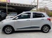 Bán Hyundai Grand i10 1.0 AT năm 2015, màu bạc, xe nhập