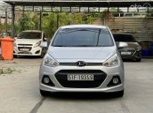 Bán Hyundai Grand i10 1.0 AT năm 2015, màu bạc, xe nhập