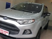 Bán Ford Ecosport Titanium máy 1.5 số tự động đời T12/2017 màu bạc tuyệt đẹp mới 90% 1 chủ