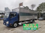 Bán ô tô FAW xe tải thùng sản xuất 2021, màu xanh lam