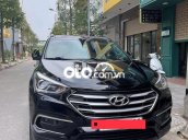 Xe Hyundai Santa Fe 2.5 máy xăng, tiêu chuẩn sản xuất năm 2017, màu đen chính chủ giá cạnh tranh