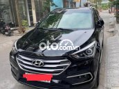 Xe Hyundai Santa Fe 2.5 máy xăng, tiêu chuẩn sản xuất năm 2017, màu đen chính chủ giá cạnh tranh