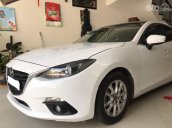 Cần bán xe Mazda 3 1.5L Luxury 2015, màu trắng chính chủ, giá 458tr