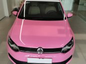 Xe Đức nhập 100% Polo Hatchback màu hồng phấn hello kitty phái nữ hoặc gia đình nhỏ, LH Mr. Thuận 24/7