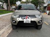 Bán Mitsubishi Pajero Sport D 4x4MT sản xuất năm 2014, màu bạc như mới