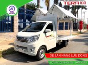 Tera 100 thùng bán hàng lưu động 2m8, động cơ Mitsubishi 1.3L nhiều khuyến mãi lớn