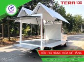 Tera 100 thùng bán hàng lưu động 2m8, động cơ Mitsubishi 1.3L nhiều khuyến mãi lớn