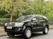 Cần bán Toyota Fortuner 2.7V AT sản xuất 2010, màu đen, giá 400tr