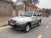 Bán xe Ssangyong Musso sản xuất 2002, màu bạc