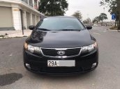 Cần bán gấp Kia Cerato sản xuất 2011, màu đen, giá tốt