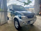 Xe Daihatsu Terios sản xuất 2004, màu xanh lam, xe nhập còn mới