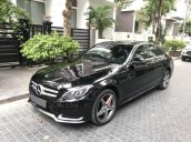 Bán Mercedes C300 AMG năm sản xuất 2015, màu đen, xe nhập