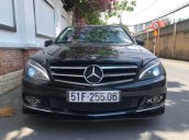 Bán Mercedes C200 năm 2010, màu đen xe gia đình