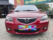 Cần bán Mazda 3 1.6 AT sản xuất 2005, màu đỏ số tự động  