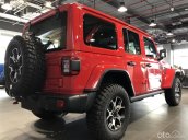 Jeep Wrangler Rubicon 4 cửa - 1 chiếc màu đỏ duy nhất - Khuyến mãi lớn trong tháng 3