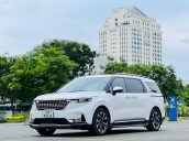 bán Kia carnival signature trắng nâu 7c máy xăng full 3.5 12/2022