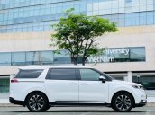 bán Kia carnival signature trắng nâu 7c máy xăng full 3.5 12/2022