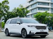 bán Kia carnival signature trắng nâu 7c máy xăng full 3.5 12/2022