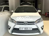 Toyota Yaris 1.3G 2016 trắng đã đi được 49.000 km