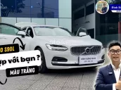 Hỗ trợ 420 triệu - Sẵn xe giao ngay Volvo S90 B6 Ultimate màu Trắng Crystal White - Đình Hoàng Volvo