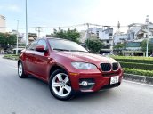 Bmw X6 3.0 nhập mỹ 2009 màu đỏ zin hàng full cốp diện cửa sổ trời hai cầu và vào rất nhiều đ