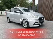 Bán HUYNDAI I10 base 2019 MT, ĐẸP MỚI CHẤT ZIN