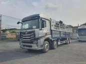 Xe tải Howo Max 4 Chân Thùng bạt Nhập Khẩu 2025