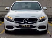 Mercedes-Benz C200 trắng/kem sx2016
