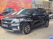 Kia Seltos 2021 Premium 1.4 Turbo,màu đen,59.000km