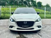 Bán xe Mazda 3 sedan 2017 Facelift màu trắng, tên tư nhân, chạy hơn 9 vạn km